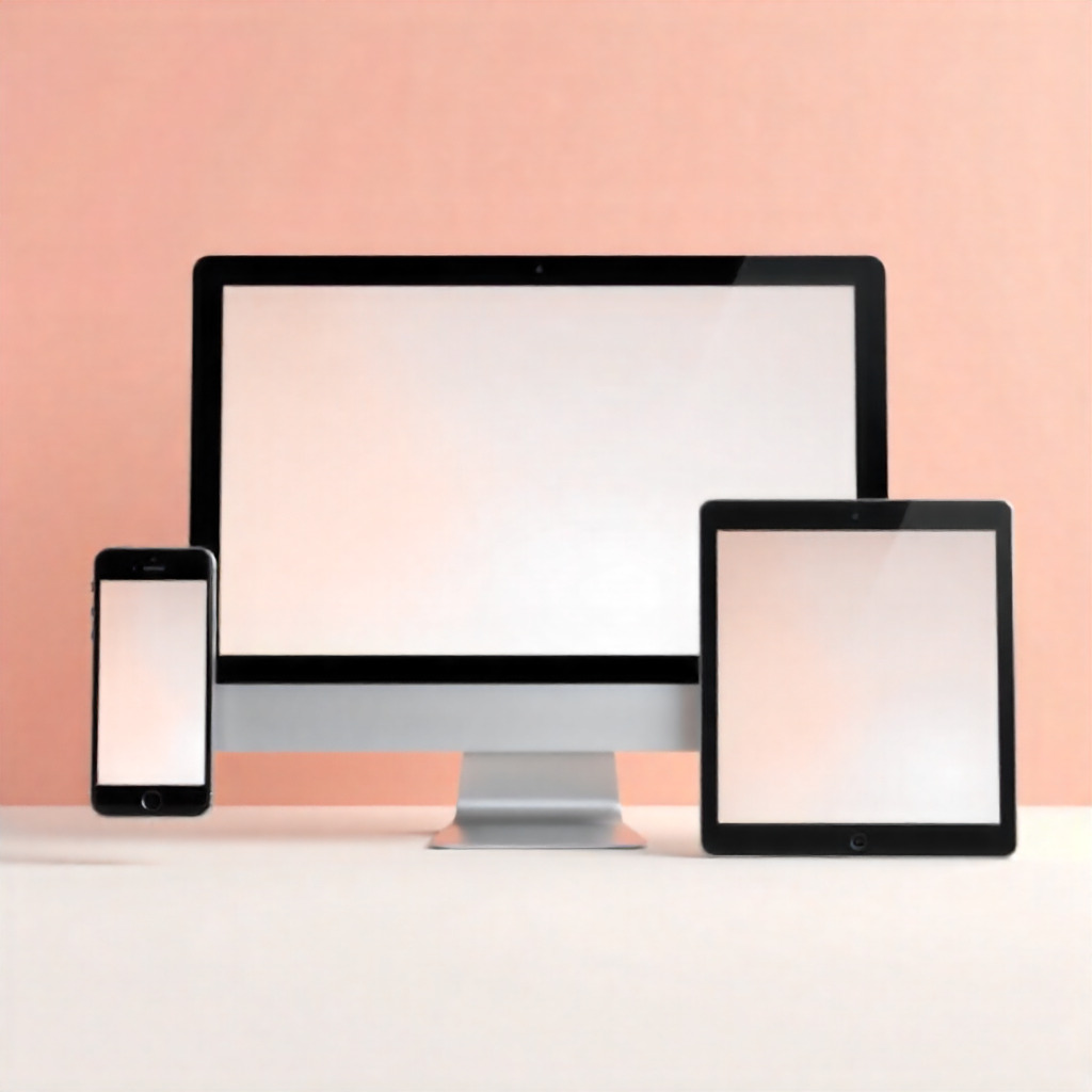 Modern digital solution showcase